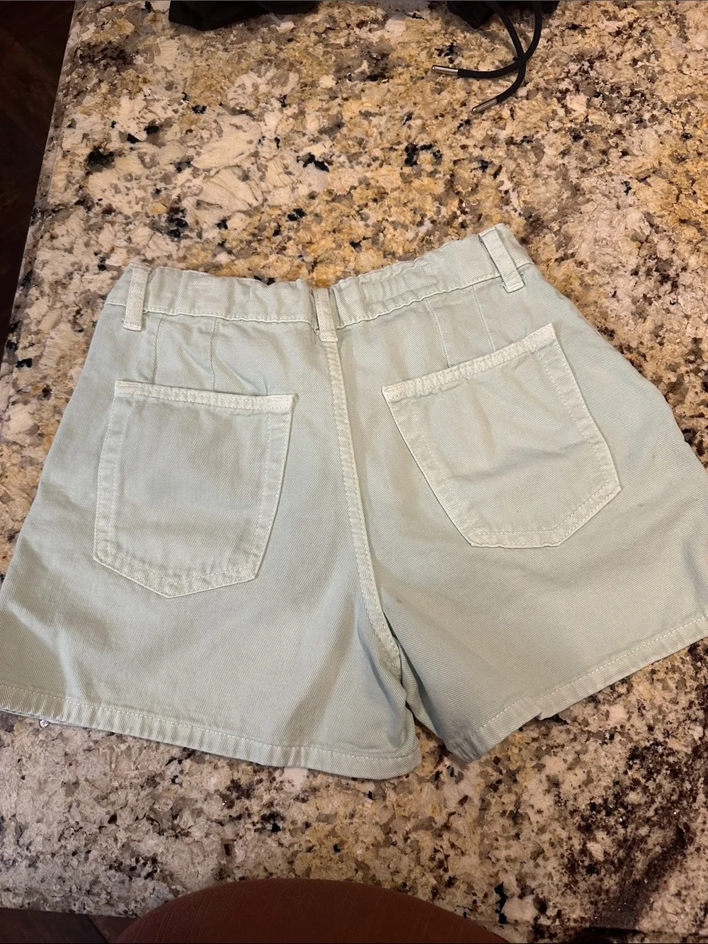 Light Mint Women's High-Waist Casual Shorts